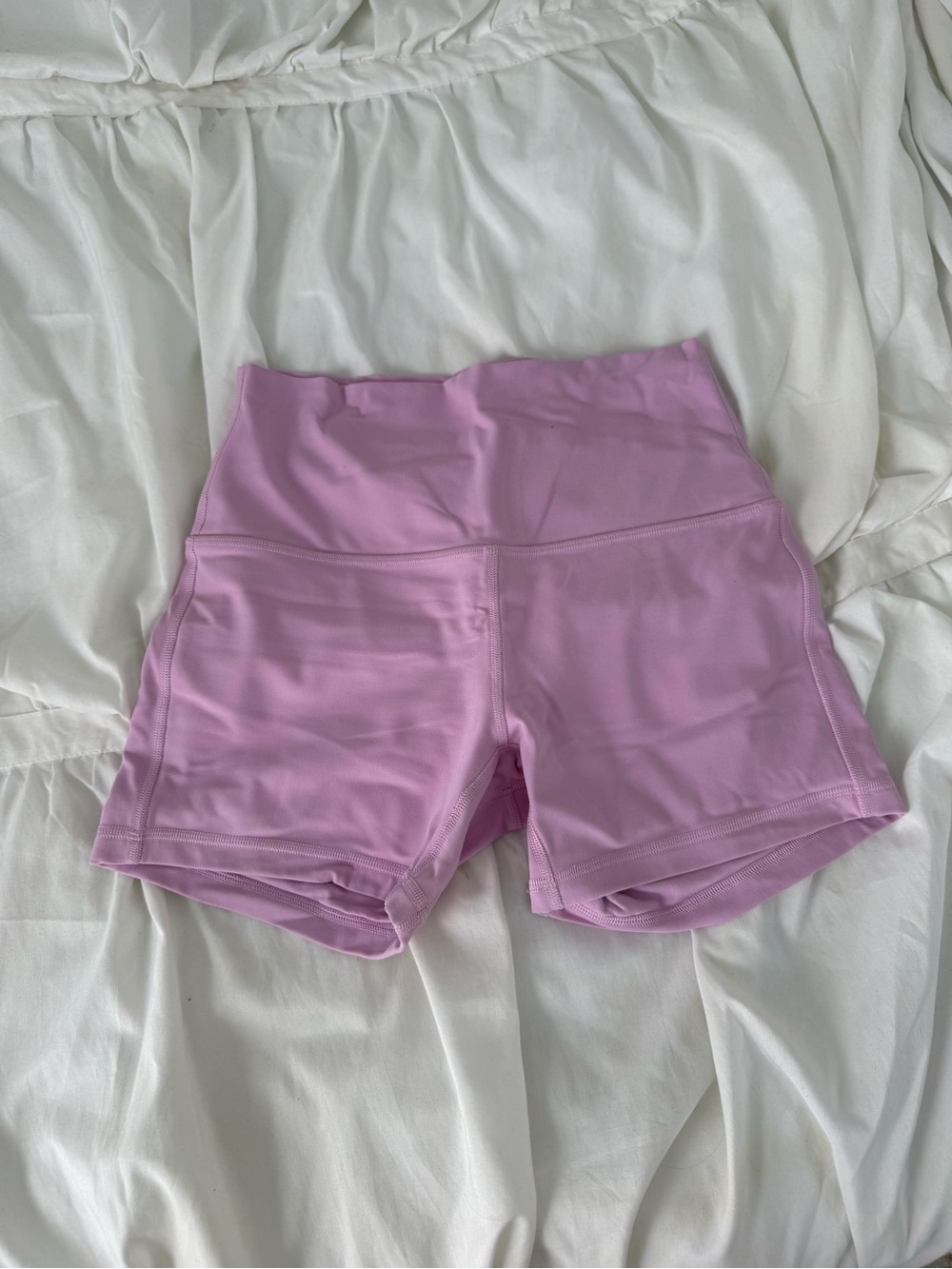 lululemon athletica Lavender High-Rise Bike Shorts